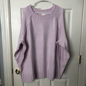 Caslon 3X Pullover Cozy Pastel Crew Sweater